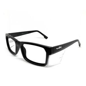 WILEY X WX Z87-2+ Z94.3 MATTE BLACK EYEGLASSES SUNGLASSES FRAMES 66-17